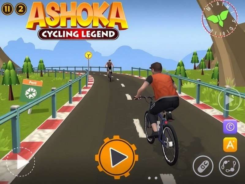 Ashoka Cycling Legend Gameplay